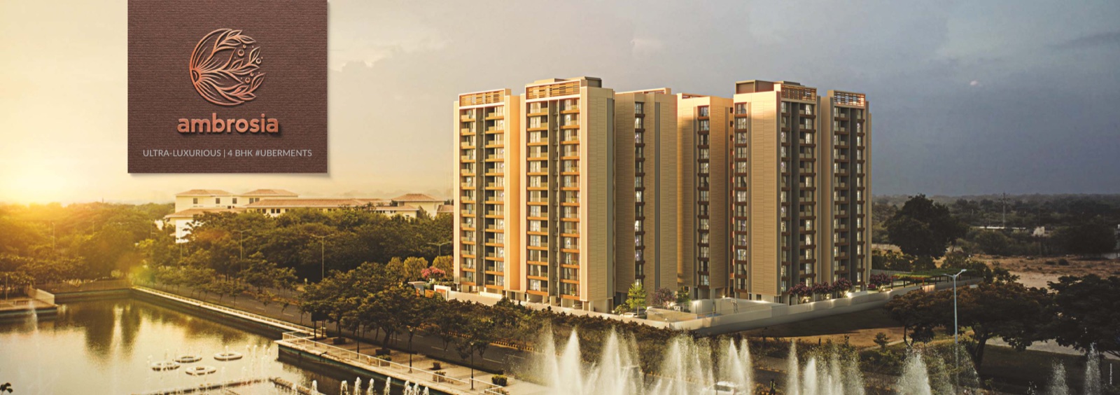 Adani Ambrosia, Adani Shantigram — project render