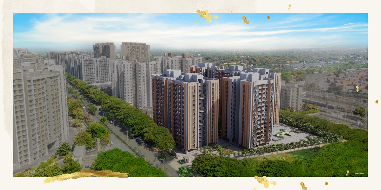 Adani Elysium Novus, Adani Shantigram — project render