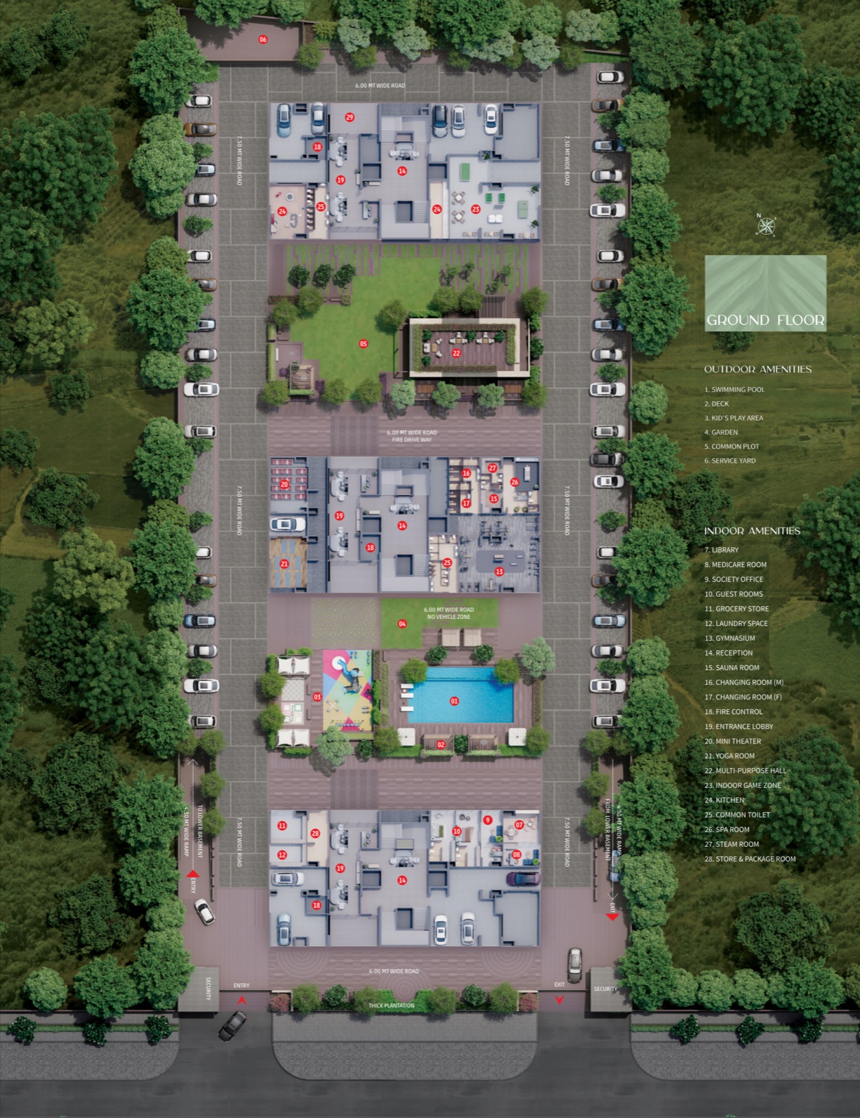 Adani Greenfield, Adani Shantigram — project render