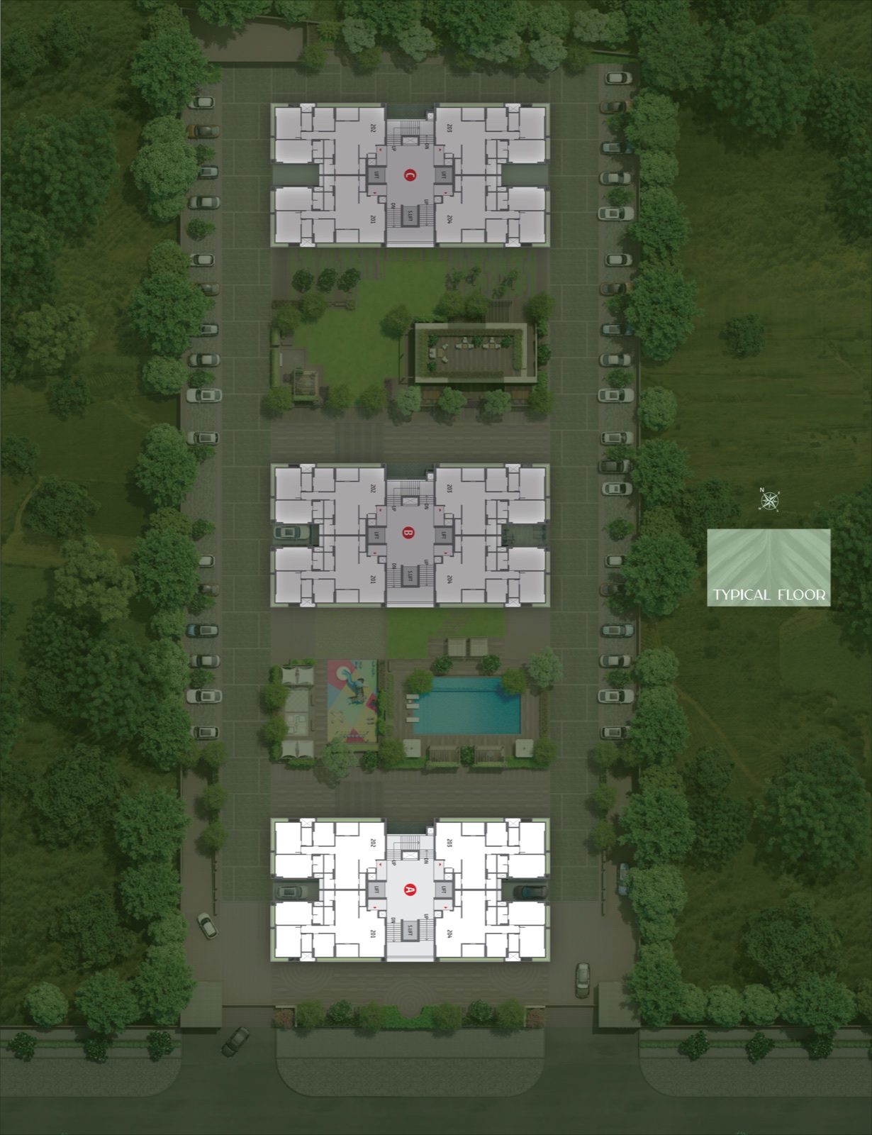 Adani Greenfield, Adani Shantigram — project render