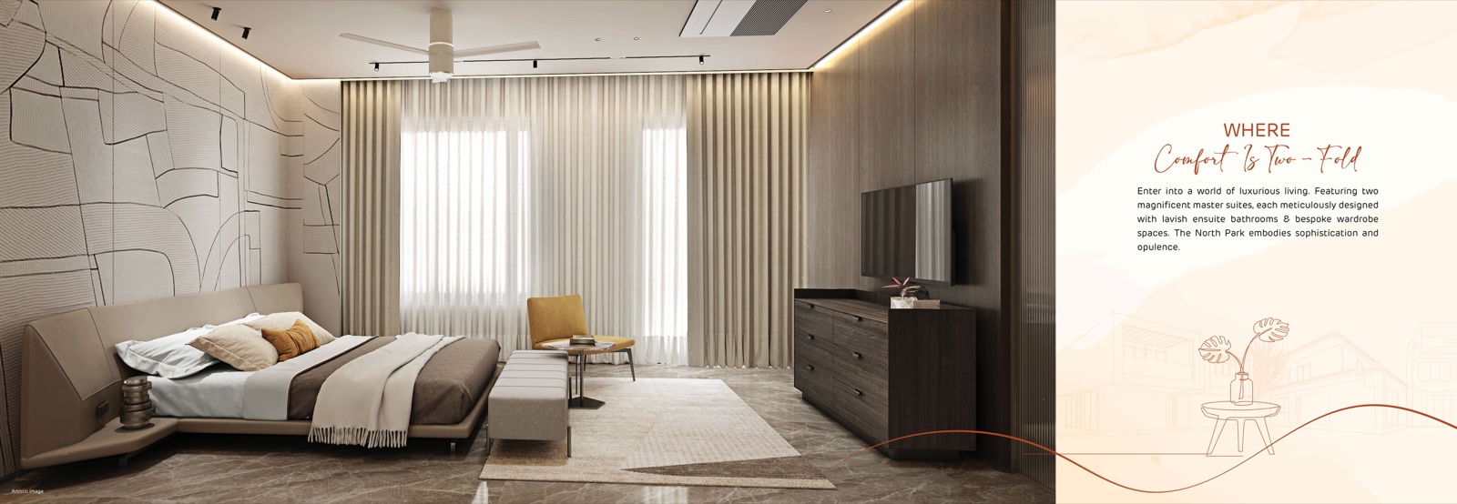 The North Park, Adani Shantigram — project render