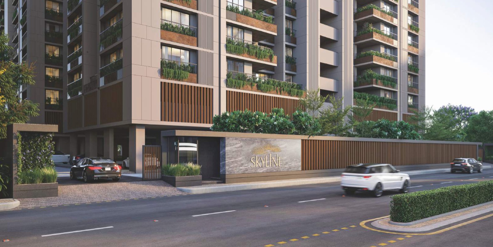 Adani Skyline, Adani Shantigram — project render