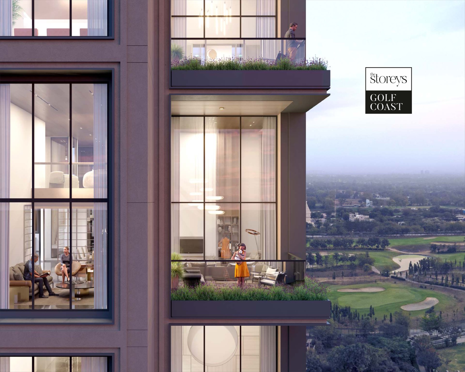 The Storeys Golf Coast, Adani Shantigram — project render