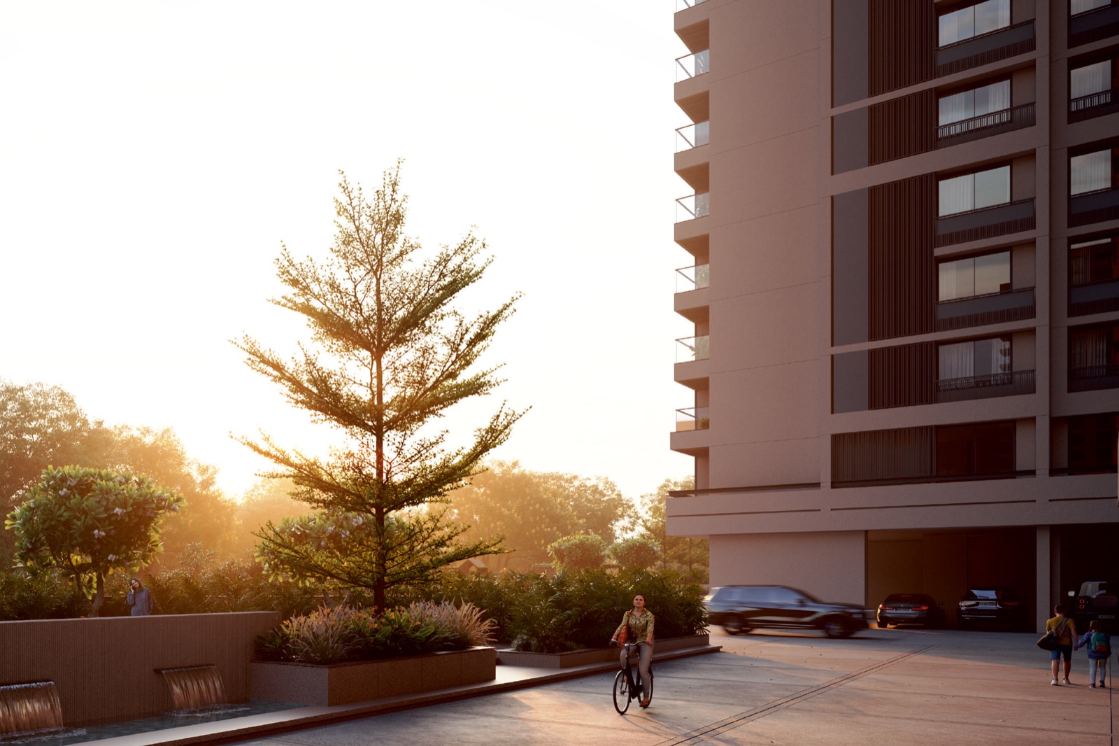 The Storeys Infinity, Adani Shantigram — project render