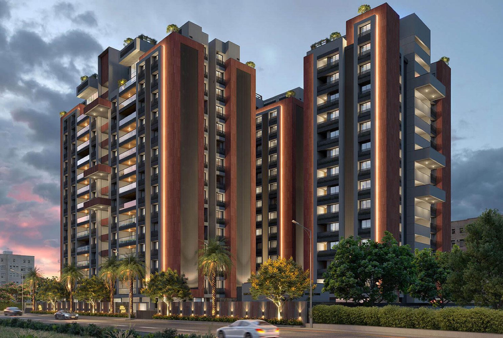 Akshar Ocean Pearl, Ambli — project photo