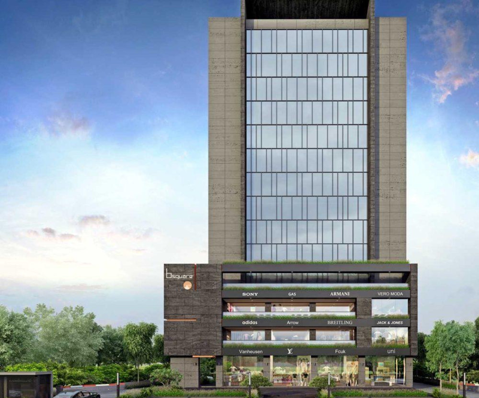 Binori B Square 1, Ambli — commercial property photo