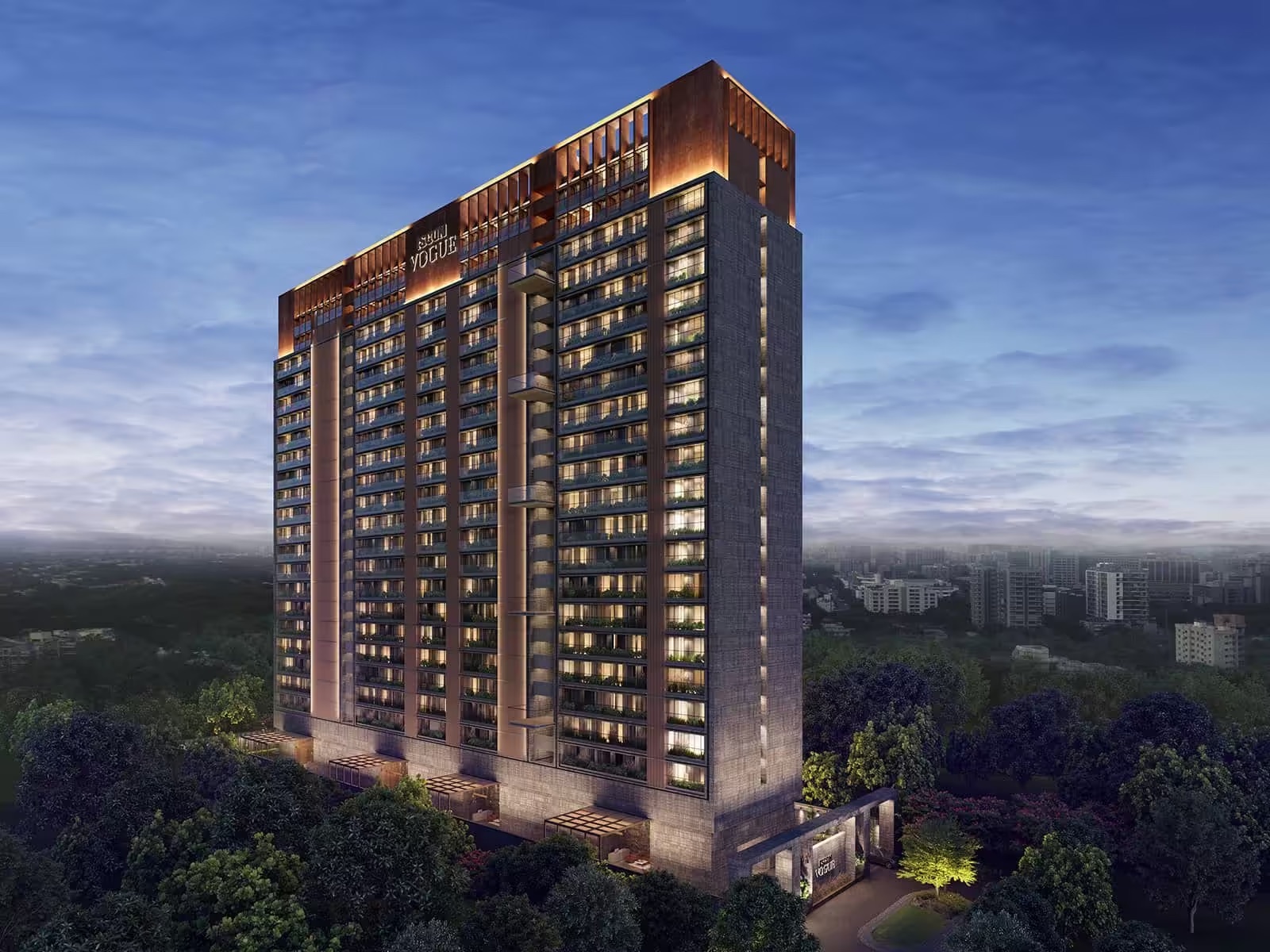 ISCON Vogue, Ambli — project photo