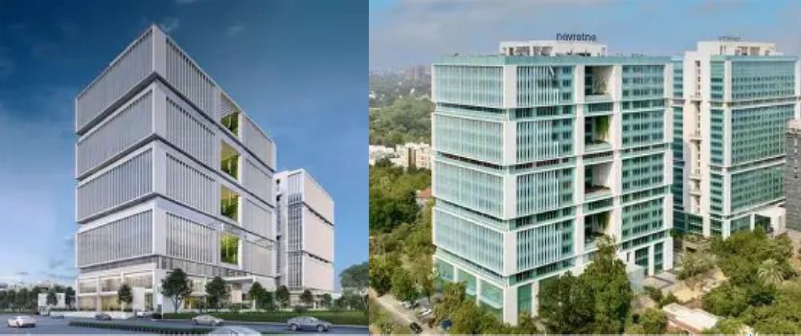 Navratna Corporate Park office in Ambli, Ahmedabad
