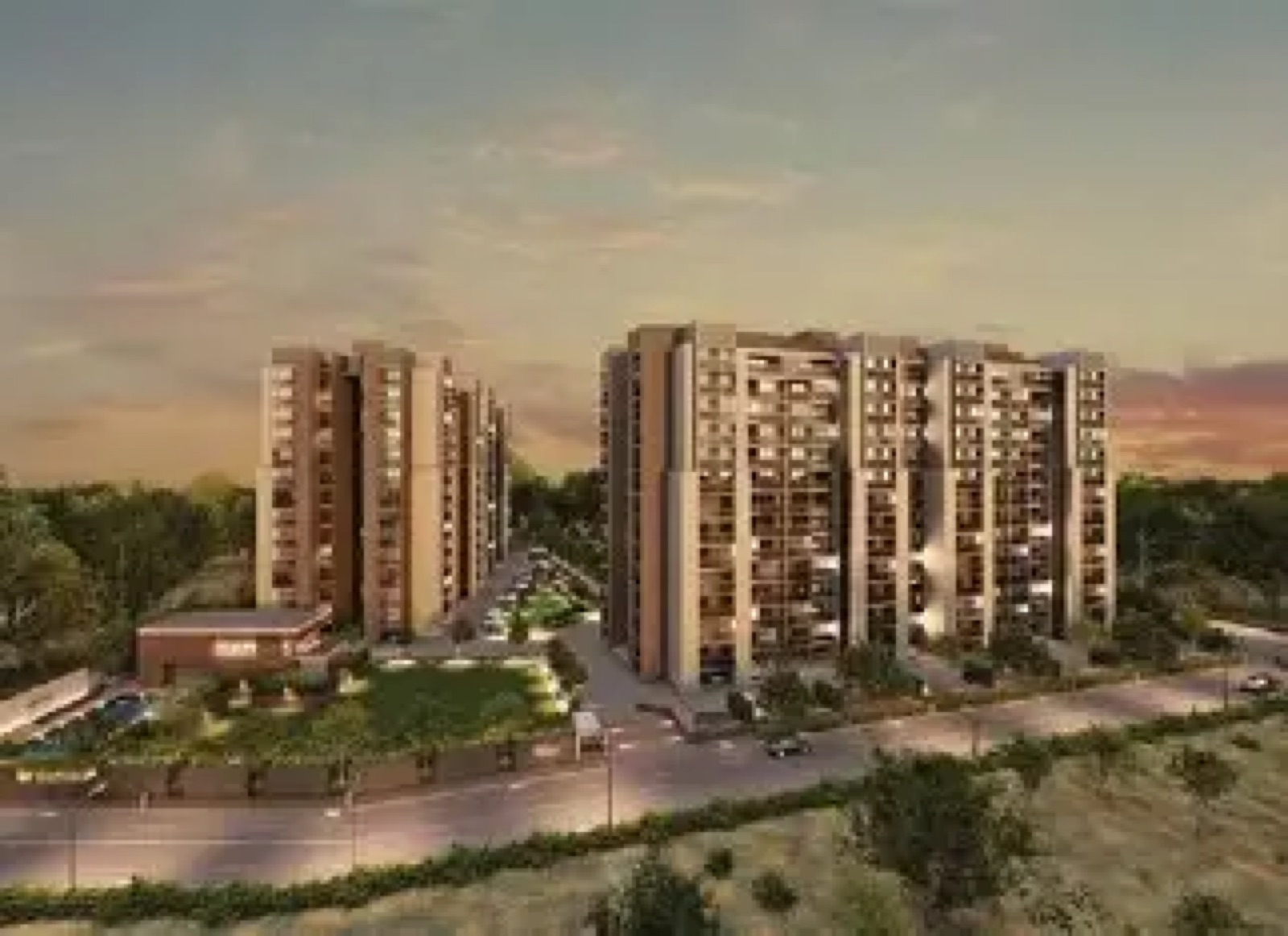 Rivera Blues, Prahladnagar — flat photo