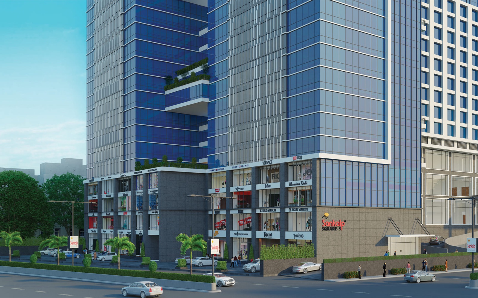 Sankalp Square 3B, Bodakdev — commercial property photo