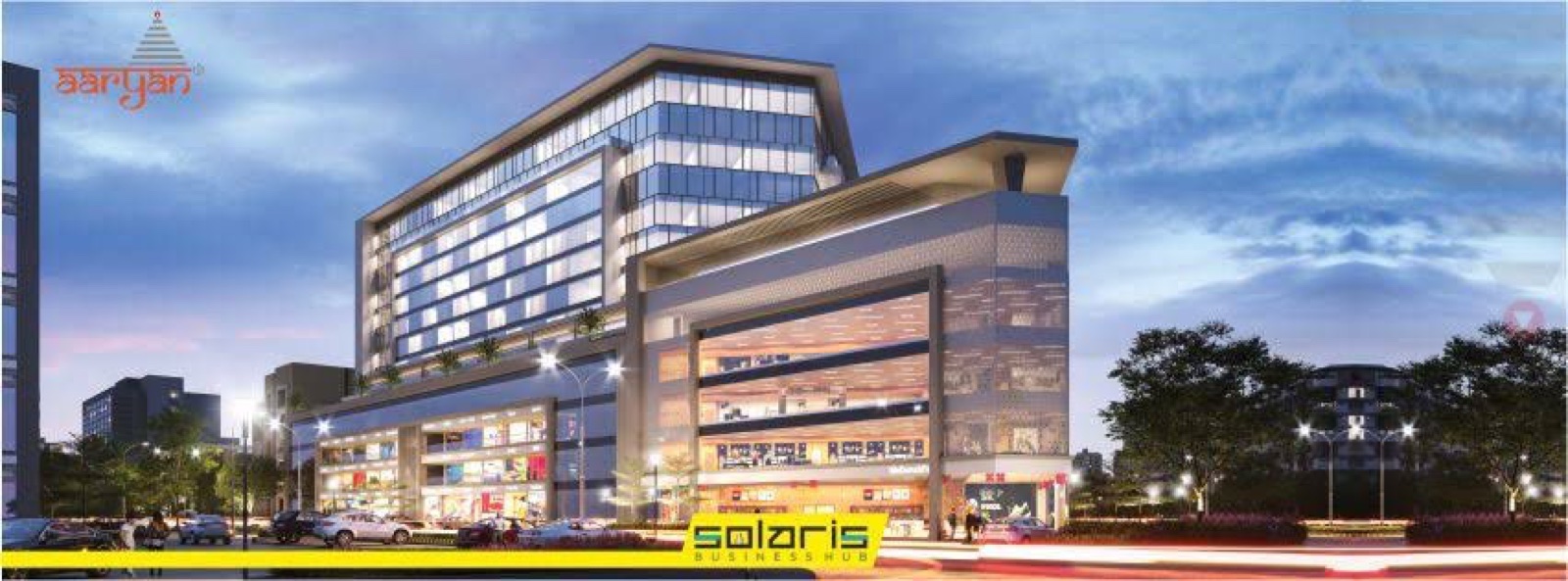 Solaris Business Hub, Ghatlodia — commercial property photo