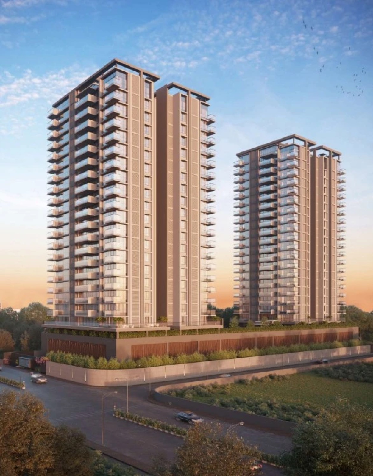 Sun The Kimana Towers, Ambli — project photo