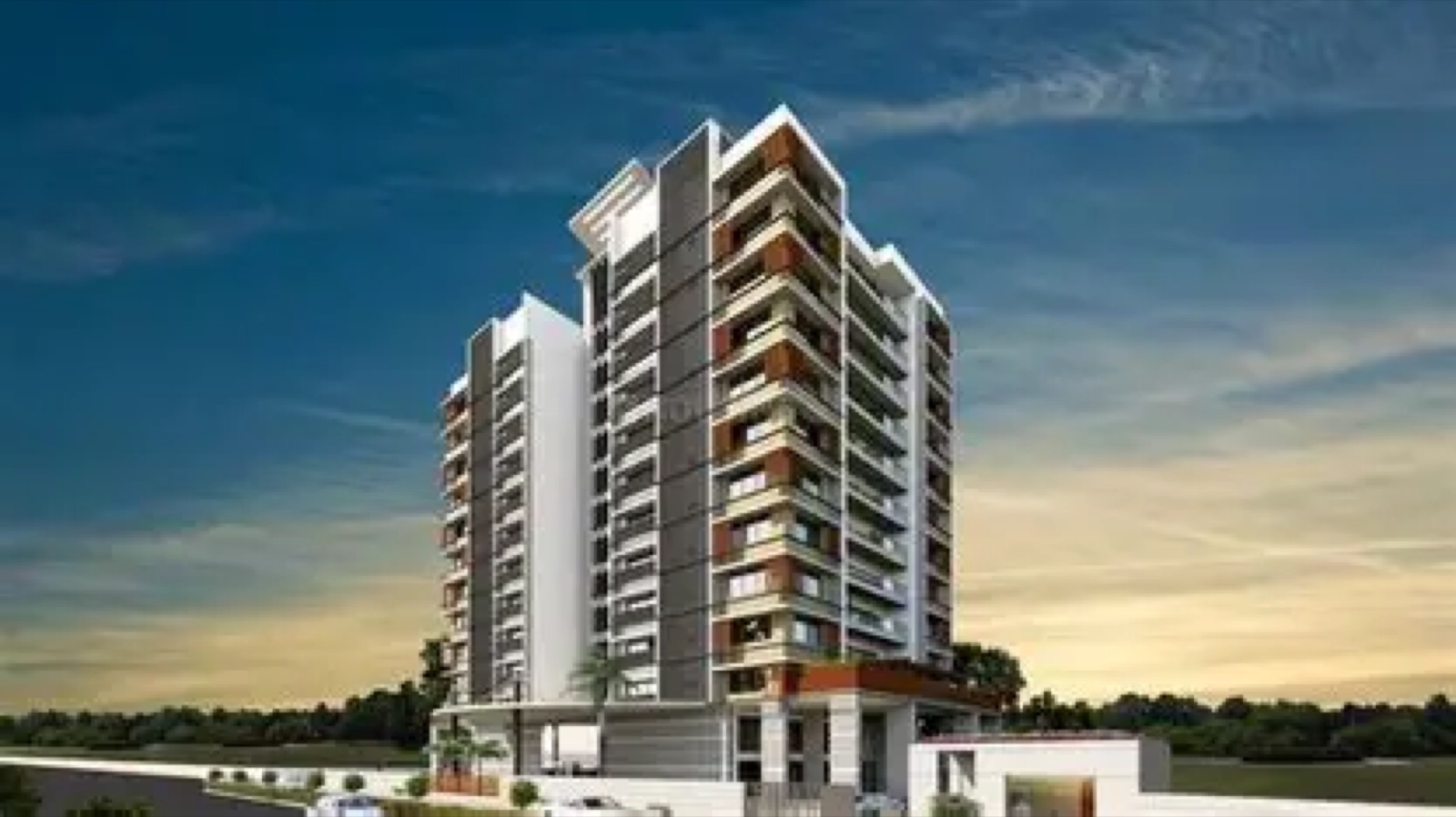 Verantes-22, Thaltej — flat photo