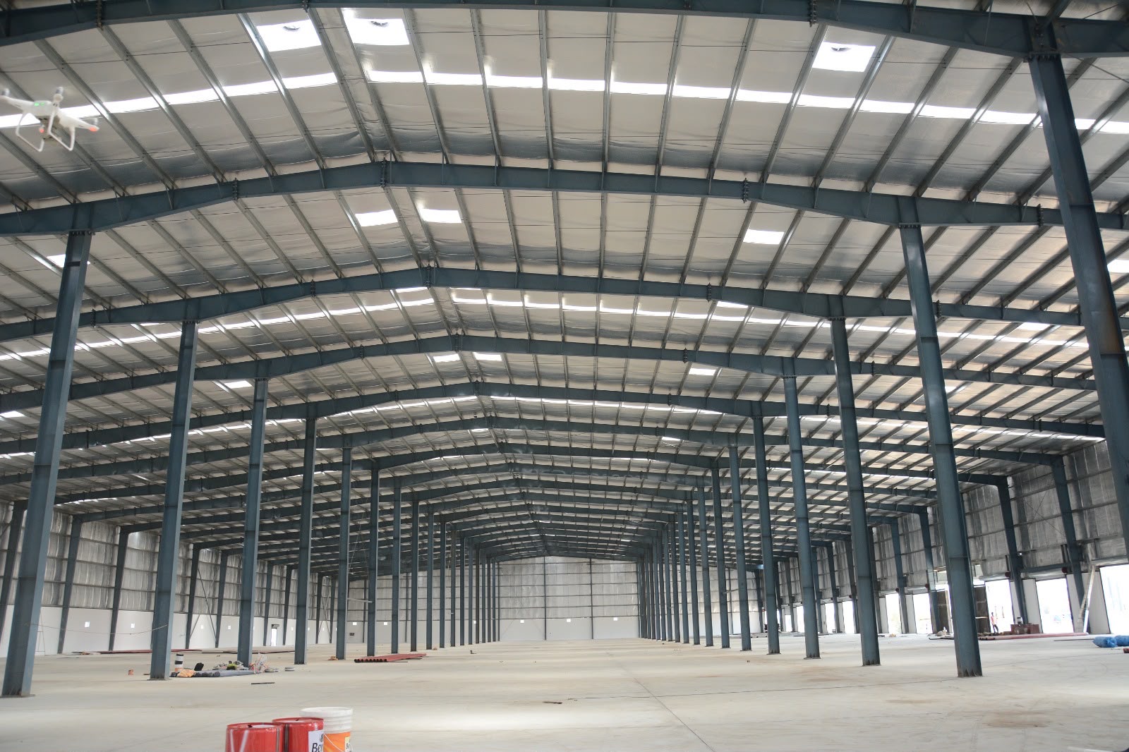 Warehouse in Bavla, Ahmedabad — interior view