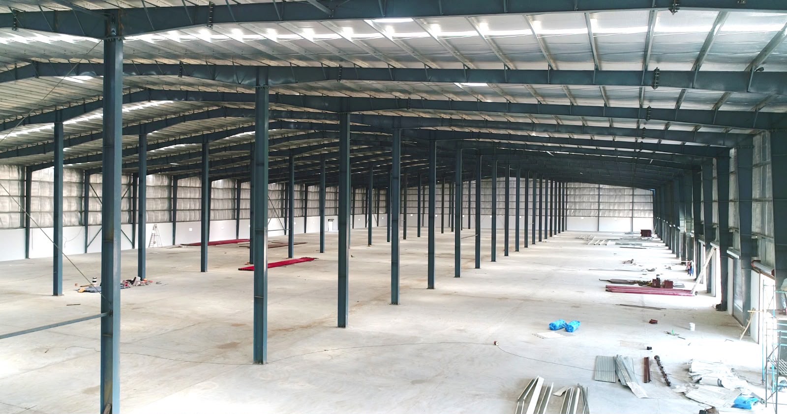 Warehouse in Bavla, Ahmedabad — interior view