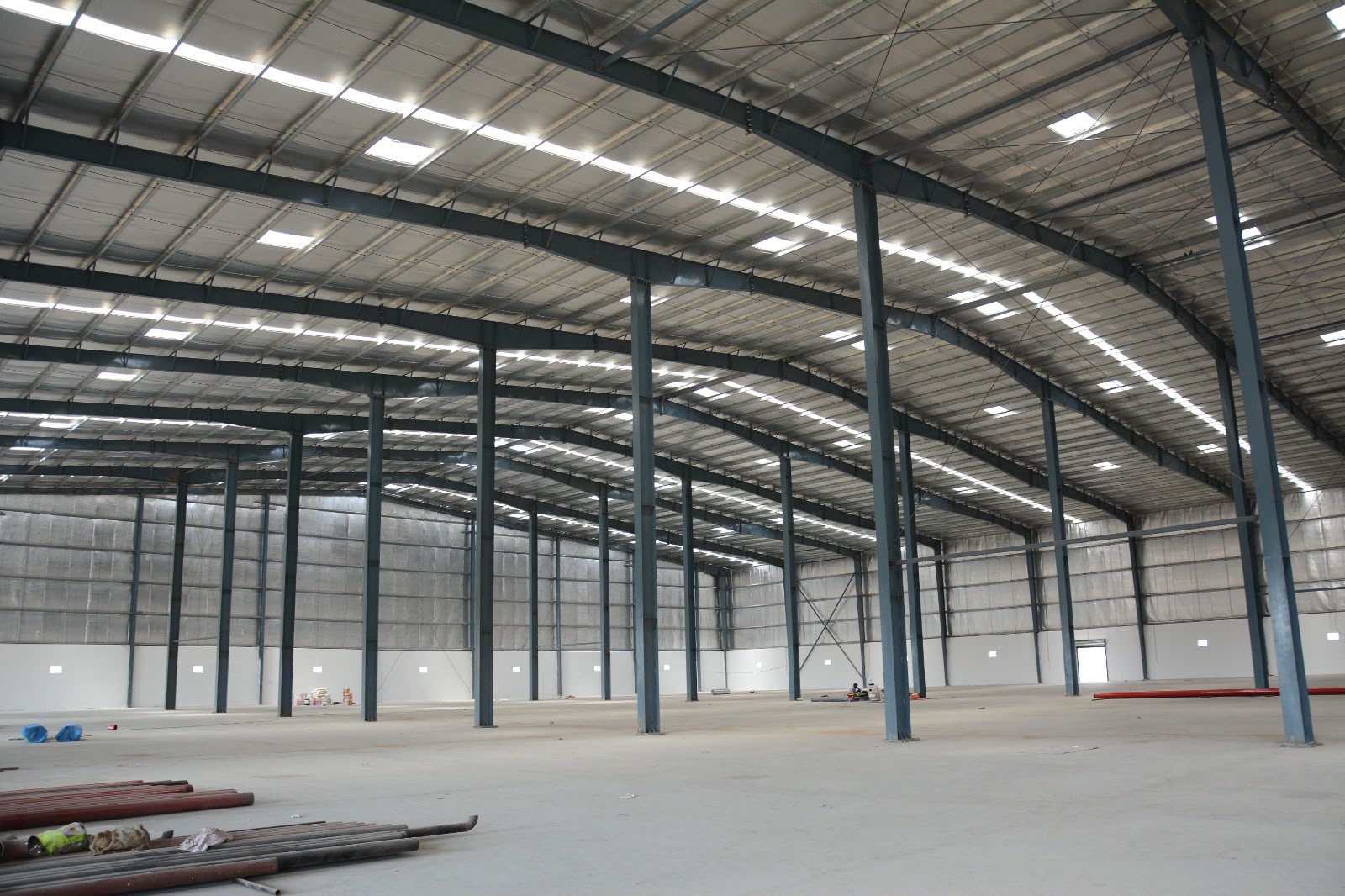 Warehouse in Bavla, Ahmedabad — interior view