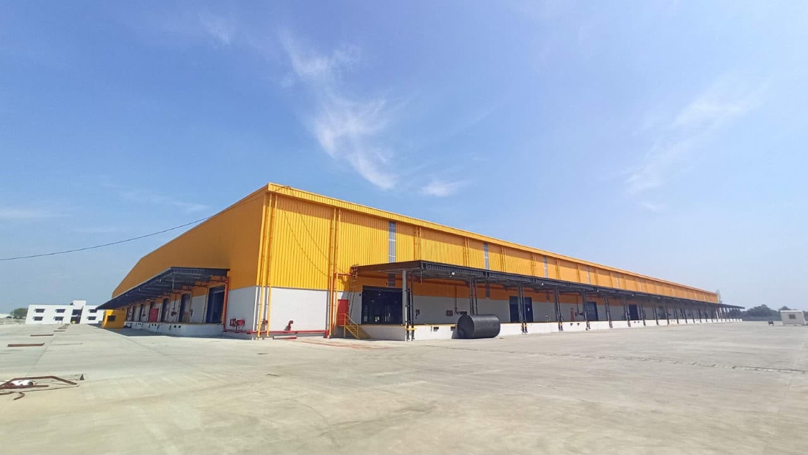 Warehouse in Bhayla, Ahmedabad — exterior view