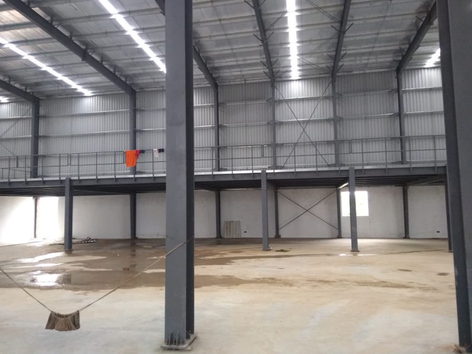 Warehouse in Kanera, Ahmedabad — interior view