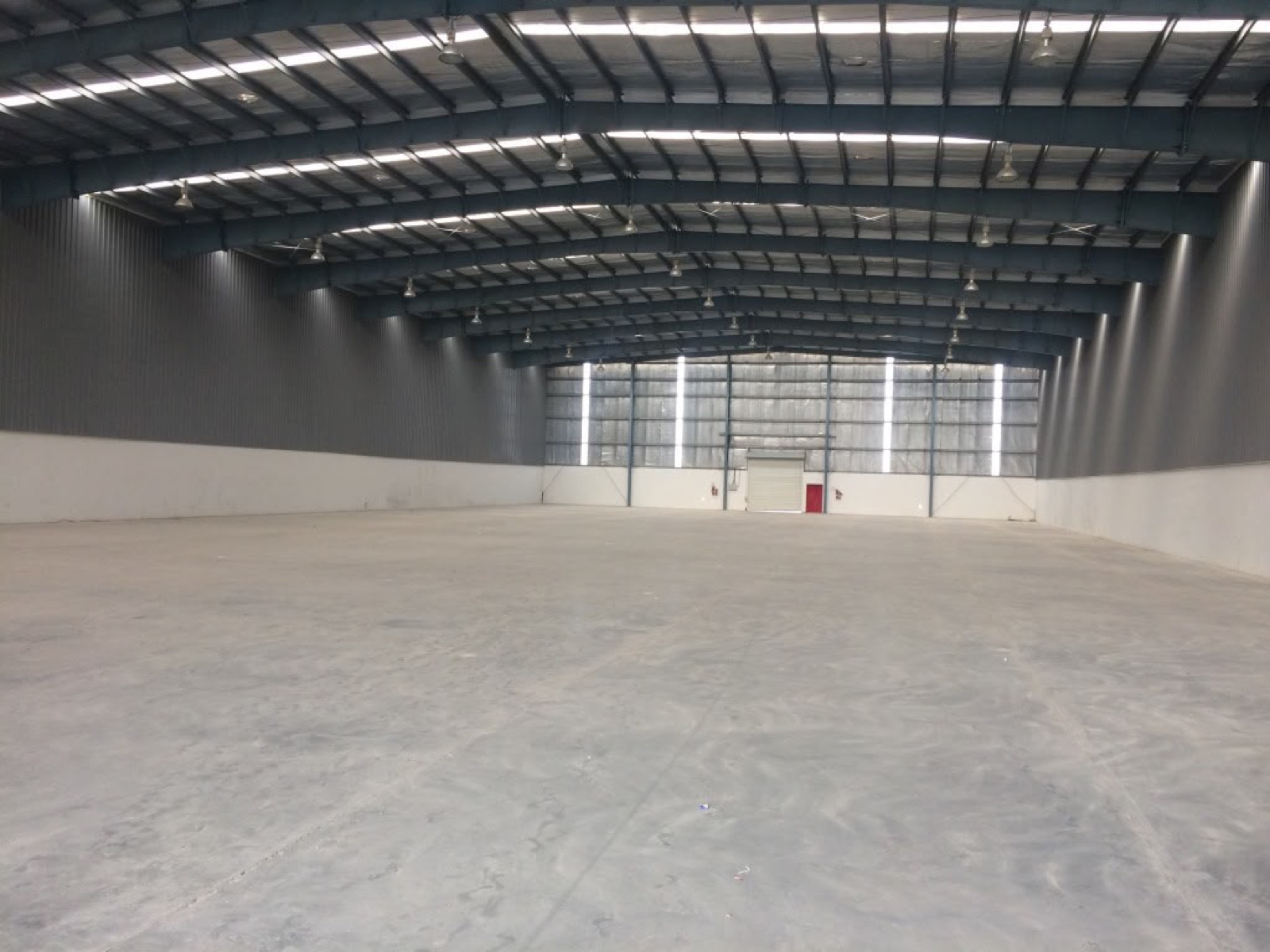 Warehouse in Kanera, Ahmedabad — interior view