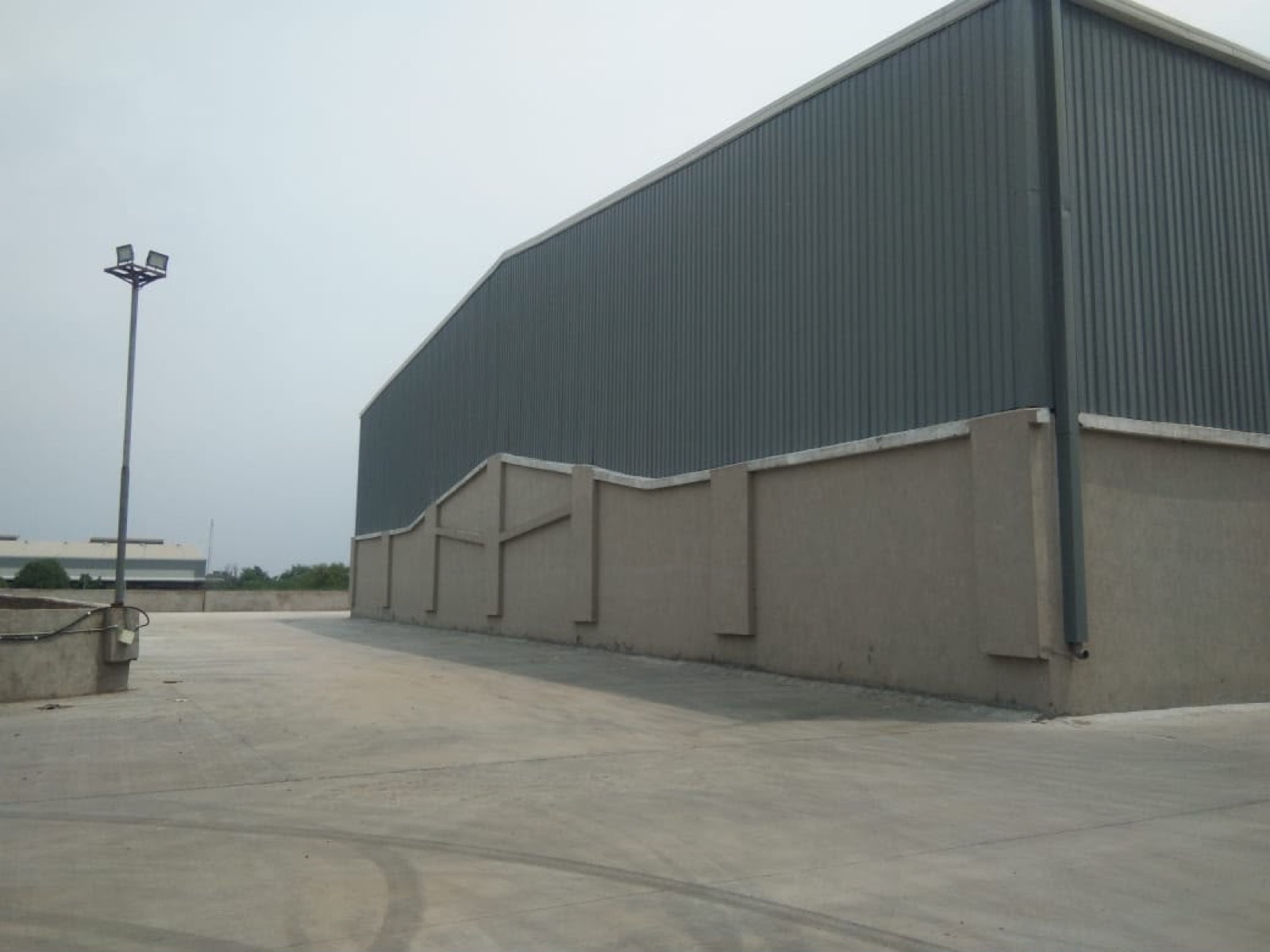 Warehouse in Sanathal, Ahmedabad — exterior view