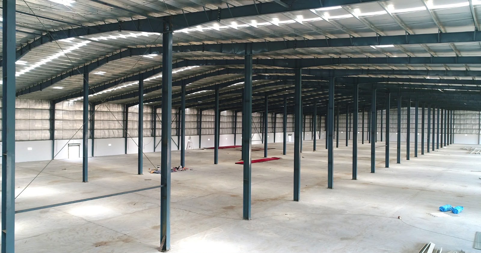 Warehouse in Vadala, Ahmedabad — interior view