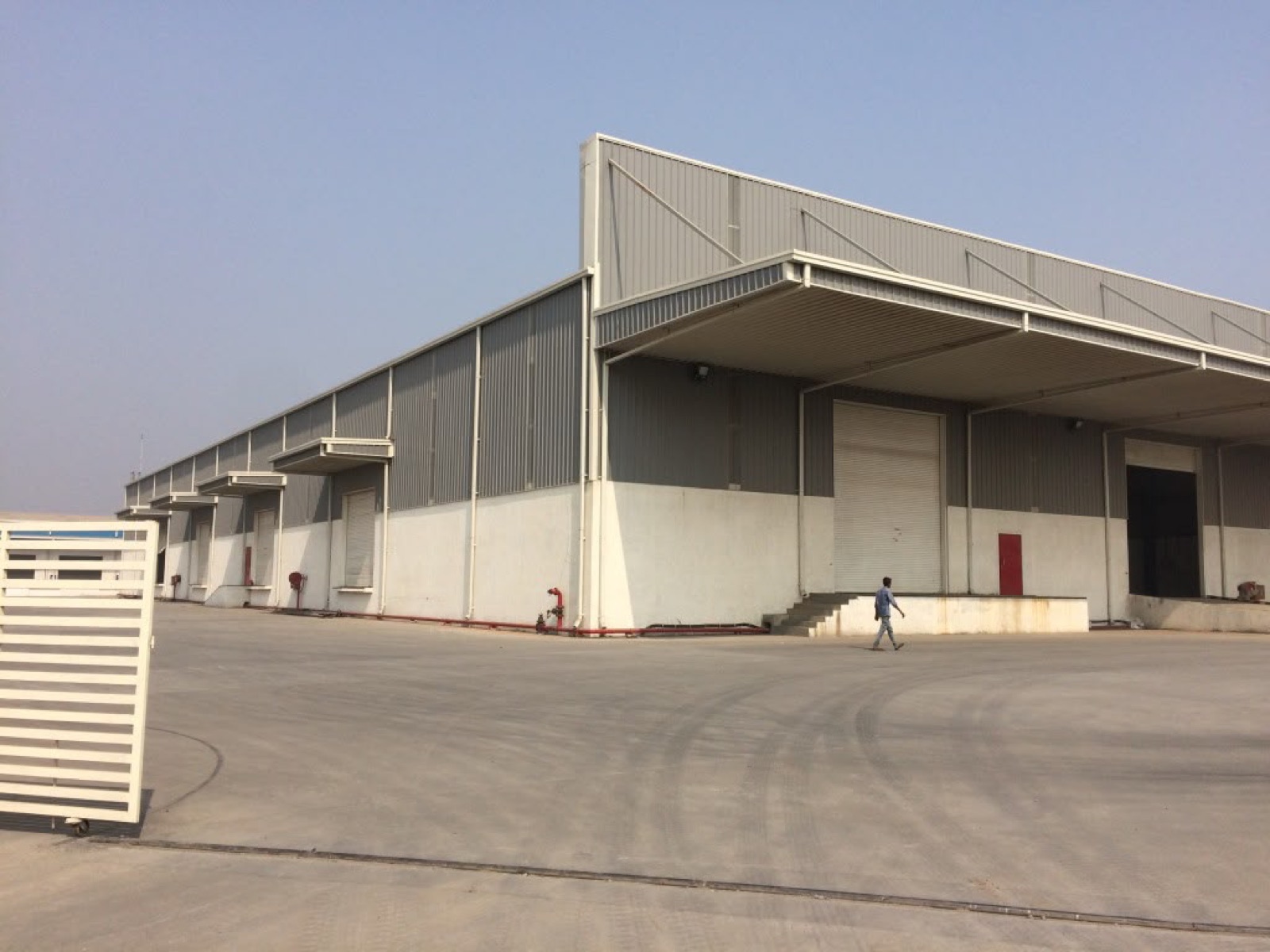 Warehouse in Vadala, Ahmedabad — exterior view